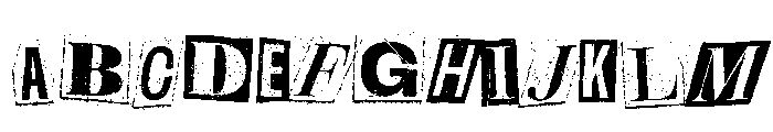 Dark London Regular Font UPPERCASE