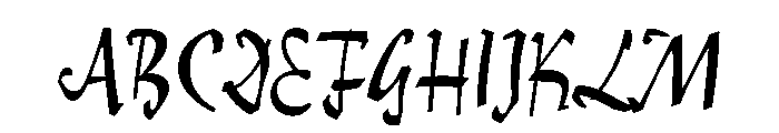 Darka Bold Font UPPERCASE