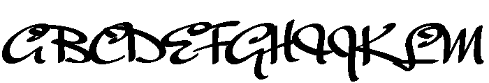 Darka Medium Font UPPERCASE