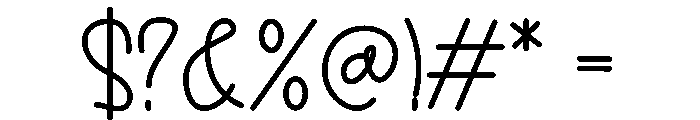 DANCING SCRIPT Font OTHER CHARS