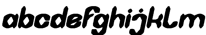 DARK GOTHIC Bold Italic FONT