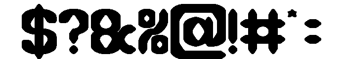 DARK GOTHIC Bold Font OTHER CHARS