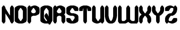 DARK GOTHIC Bold Font UPPERCASE