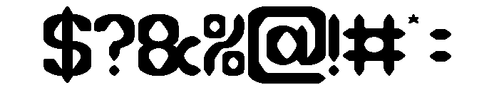 DARK GOTHIC-Light Font OTHER CHARS
