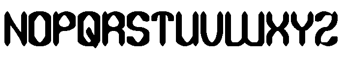 DARK GOTHIC-Light Font UPPERCASE