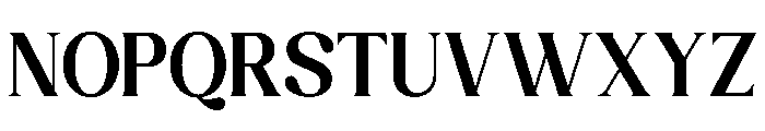DAVION-Regular Font UPPERCASE