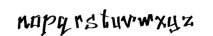DaRole Font LOWERCASE
