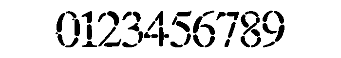 DaVinci Decay Font OTHER CHARS