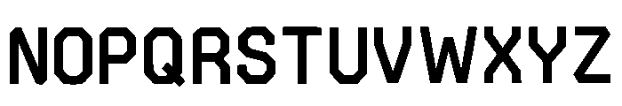 Dacey Regular Font UPPERCASE