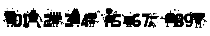 Dadbot CF Subdued Font OTHER CHARS