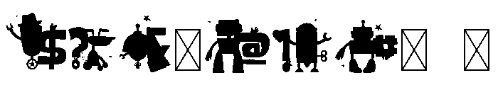 Dadbot CF Subdued Font OTHER CHARS