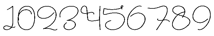 Daddy Calligraphy Font OTHER CHARS