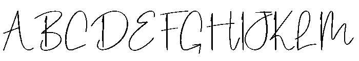 Daddy Calligraphy Font UPPERCASE