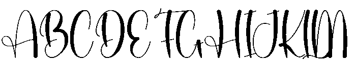 Daddy Chubby Font UPPERCASE