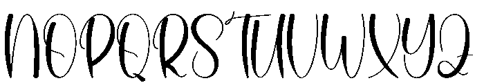 Daddy Chubby Font UPPERCASE