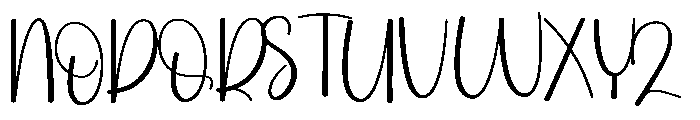 Daddy Highclass Font UPPERCASE
