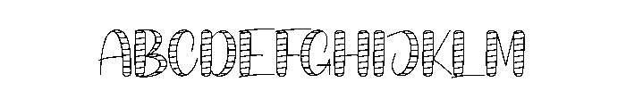 Daddy Valentine Font UPPERCASE
