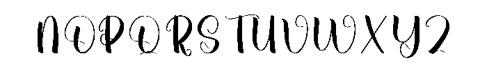 Daddy1 Font UPPERCASE