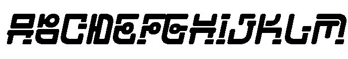 Daehyonse Italic Font UPPERCASE