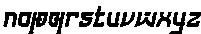 Daehyonse Italic Font LOWERCASE