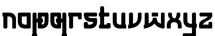 Daehyonse Regular Font LOWERCASE