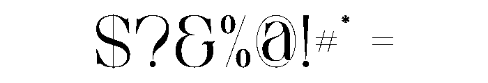 Daeling Font OTHER CHARS