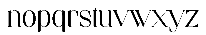 Daeling Font LOWERCASE