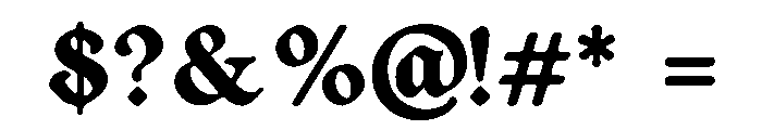 Dafforik Font OTHER CHARS