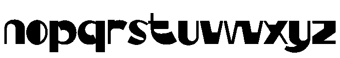Daft Velour Font LOWERCASE