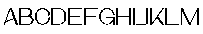 Dagle Font UPPERCASE