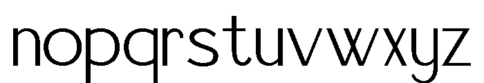 Dahaga Regular Font LOWERCASE