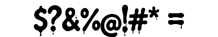 Daiboue Solid Font OTHER CHARS