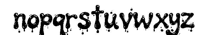 Daiboue Font LOWERCASE