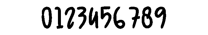 Daily Alphabet Font OTHER CHARS