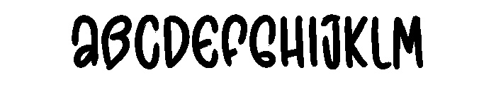 Daily Alphabet Font UPPERCASE