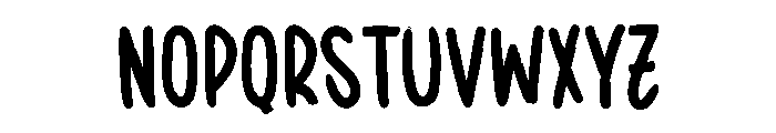 Daily Alphabet Font UPPERCASE