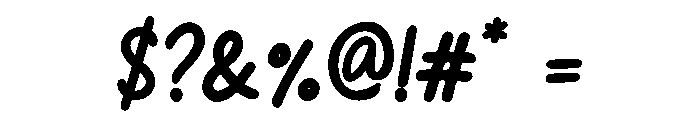 Daily Bloom Font OTHER CHARS