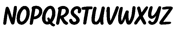 Daily Bloom Font UPPERCASE