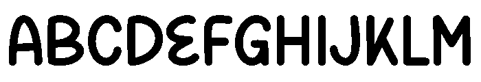 Daily Bread Font UPPERCASE