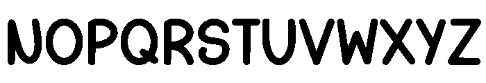 Daily Bread Font UPPERCASE