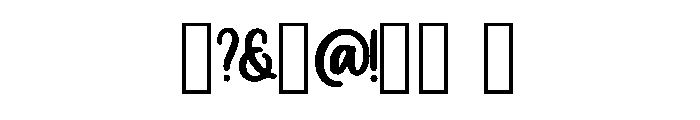 Daily Calm Script Regular Font OTHER CHARS