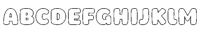 Daily Chunky Outline Regular FONT
