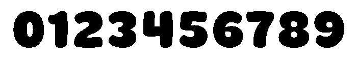 Daily Chunky Regular Font OTHER CHARS