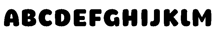 Daily Chunky Regular Font UPPERCASE