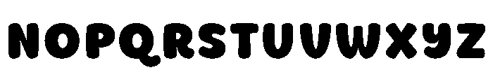 Daily Chunky Regular Font LOWERCASE