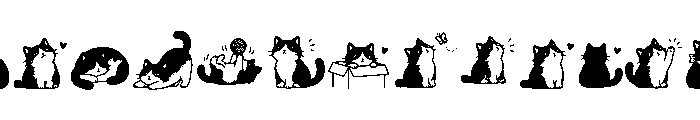 Daily Darling Doodles Extra Font LOWERCASE
