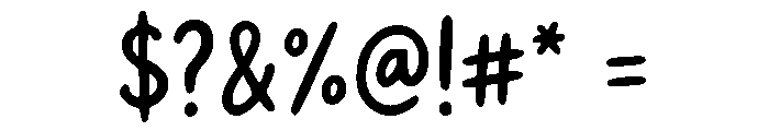 Daily Darling Script Font OTHER CHARS