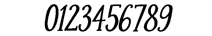 Daily Darling Serif Slant Font OTHER CHARS