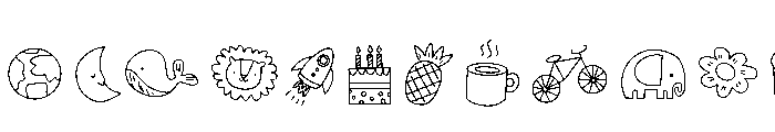 Daily Doodles FONT