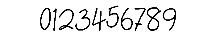 Daily Ink Font OTHER CHARS